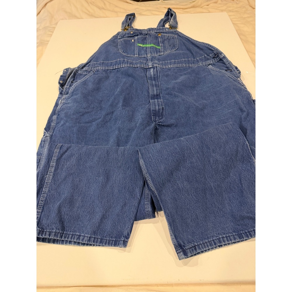 Key Imperial Aristocrat Denim Overalls Mens 50x30 Blue Workwear Bibs 22466